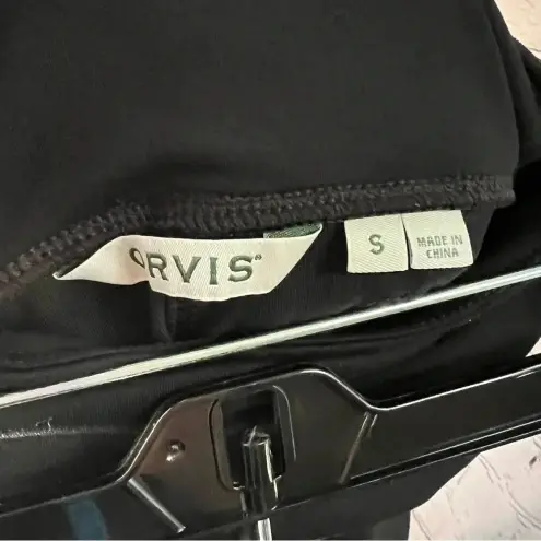Orvis  Women’s Black High Waisted‎ Ponte Ankle Leggings Size Small