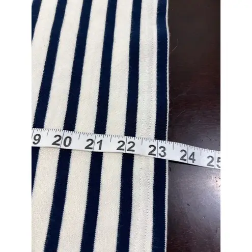 Maison Labiche Paris Striped Tee "the cru" Small Embroidered Cotton French Style White