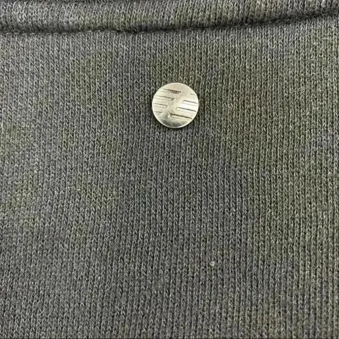 Zella Z‎ by  Full Effect Women's Black Zip Activewear Casual Sweater Size L