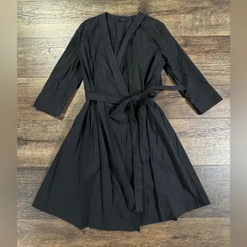COS Black Sleek Wrap Dress