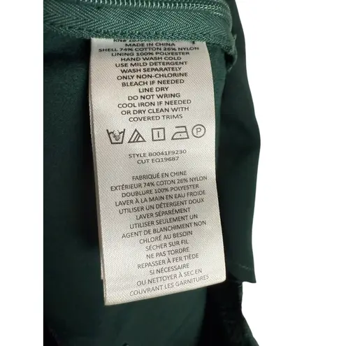 Equipment Ange Bistro Green Cropped Flare Lace Trouser Pants Size 6