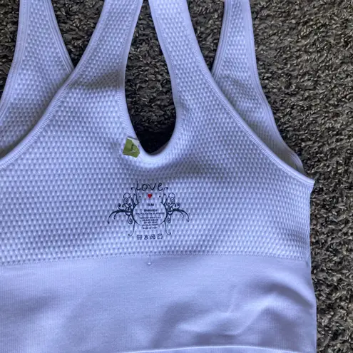 Love White Textured 2