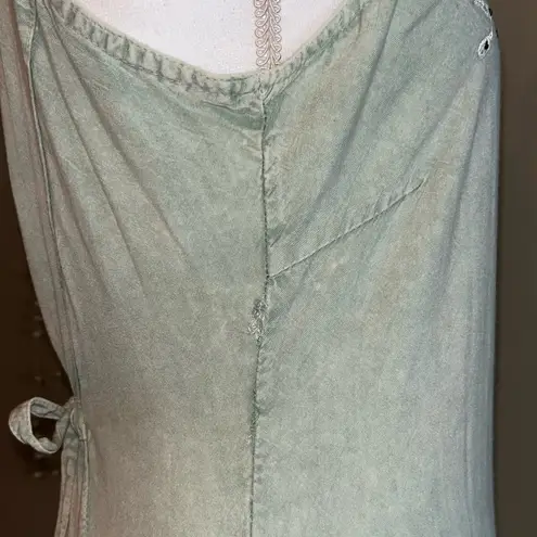 Raya Sun Mint Green Small Sundress Boho Chic Costal Cowgirl