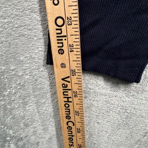 Sympli Crop Pant Minimalist Lagenlook Slinky Stretch Travel Quiet Luxury Comfort Blue Size 14