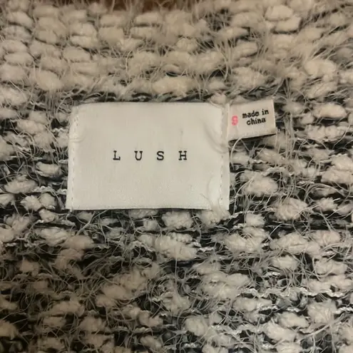 Lush Clothing Lush Hit the Slopes Pocketed Fuzzy Cardigan