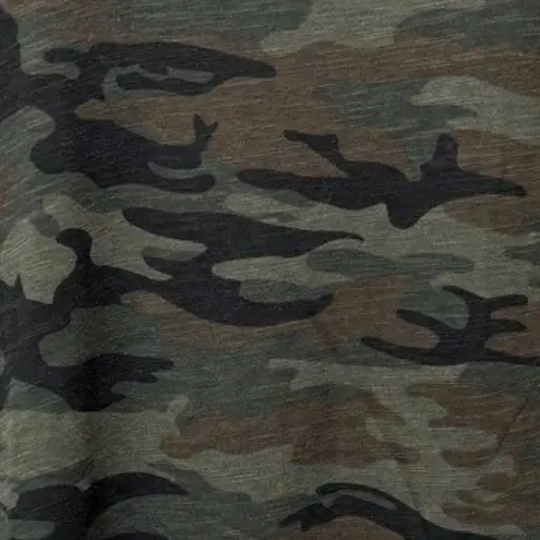 Sanctuary  Dress Womens‎ Small Green Camo Camouflage T-Shirt Dress Casual Edgy