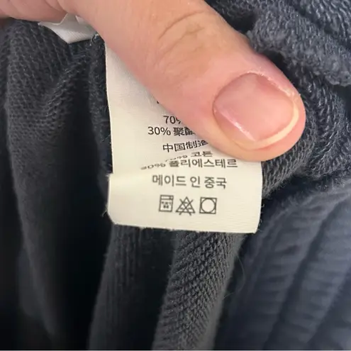 Vuori  Sedona Wide Leg Split Sweatpants in Gray Blue - Size XXS