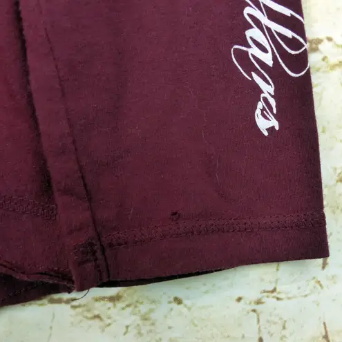 Chronic Clothing Chronic Cellars Shirt Women M Burgundy LS Graphic Logo Skull Red Size M