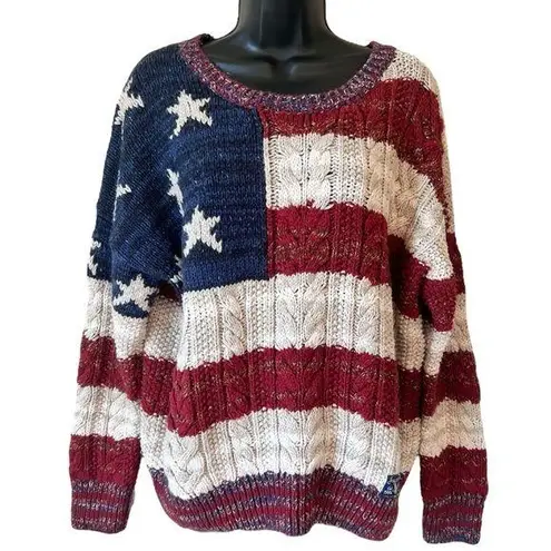 Superdry Americana Cable Knit Jumper Sweater