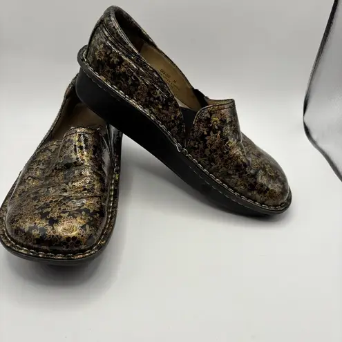 Alegria Debra-352 floral beauty nursing shoe Size 38 US 8-8.5