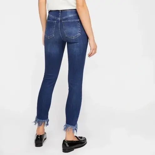 Free People  Great Heights Frayed Skinny Jeans