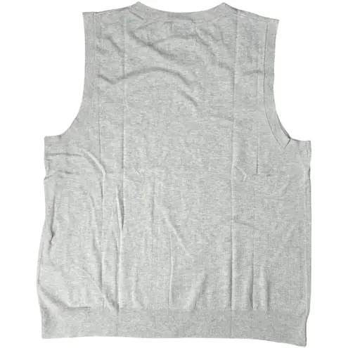 J.Crew  Factory Sweater‎ shell Vest in Heather Dusk L BO375 thumbnail 2
