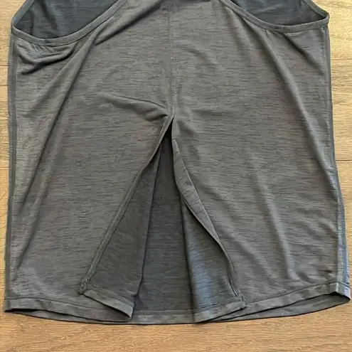 Senita Athletics Grey Tie Back Tank - Size XS