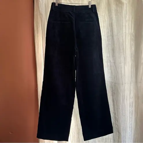 Everlane  The Corduroy Way High Drape Pant Navy Blue Wide Leg Trousers NWT Size 4