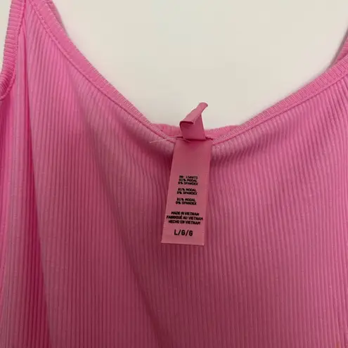 SKIMS Soft Lounge Cami Slip Dress in Cotton Candy Pink