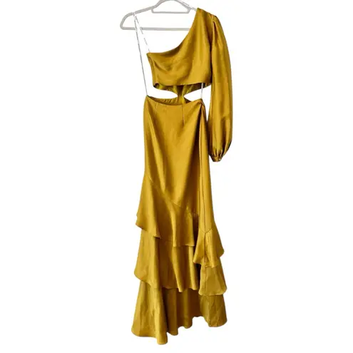 Marciano By Guess Jaime Cutout Dress in Citrine Yellow, XS, NWT