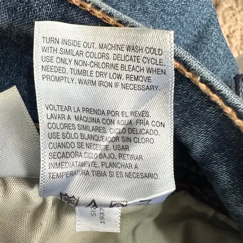 Wallflower Ultra Fit Blue Jeans Women's 14W Regular Distressed Soft New