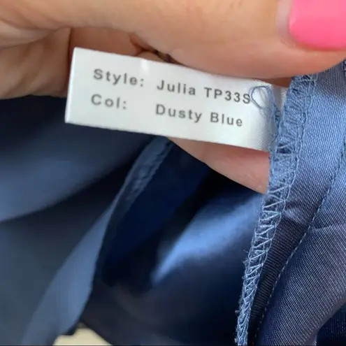 Weddington Way Julia Dusty A-Line Blue Dress