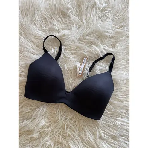 SKIMS Wireless Form T-shirt Bra Onyx Size 34DD