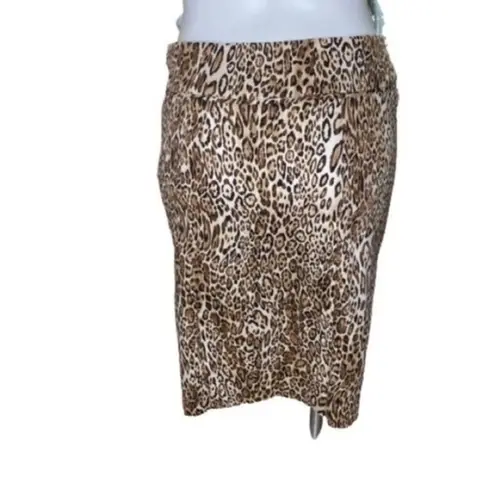 New York And Company animal print skirt Size 4