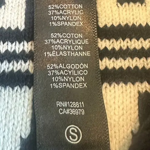 Beach Riot Monterey Jacquard Quarter Zip Sweater Sweatshirt Tribal Print Small