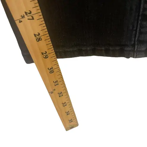 Aura Women's Size 28 Western Black Denim Straight Leg Jeans