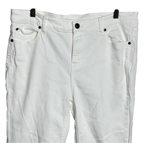 Matilda Jane Skinny High Waist White Denim Jeans Women’s Size 14