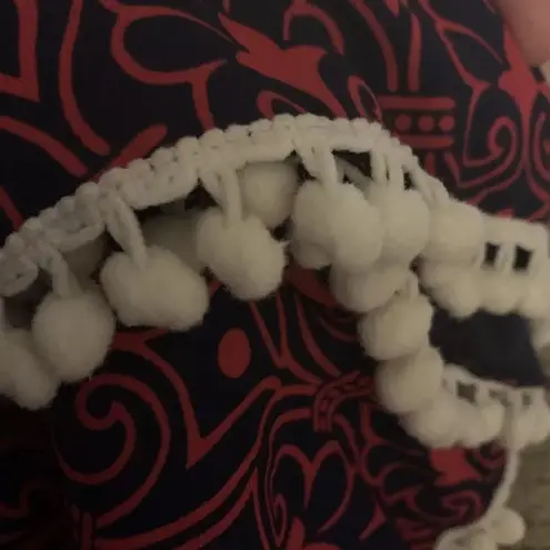 Almost Pink NWOT Boutique Sleeveless Romper Size Small Navy & Pink Print