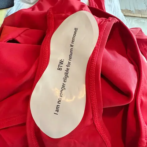 ANDIE The Mykonos One Piece Cherry Red Size Large