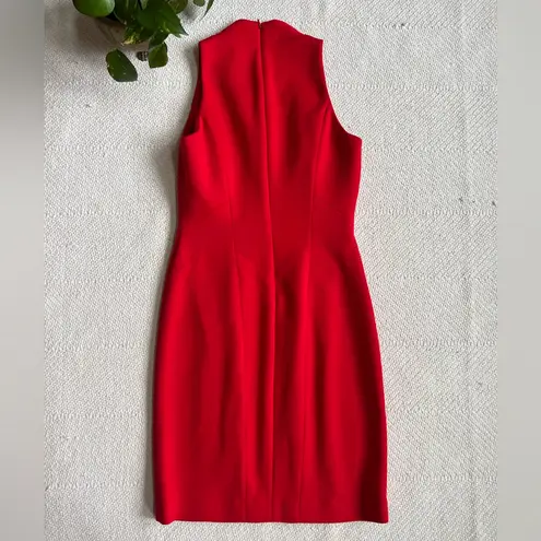 Elie Tahari  Red Velma Sheath Dress NWT size 6