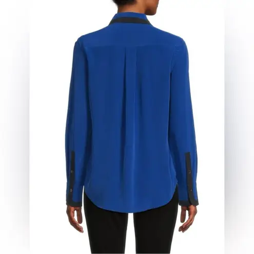 Equipment Leoncel Two Tone Silk Shirt | NWT | Medium