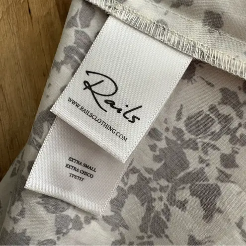 Rails  Selena Midi Smocked Skirt Cafe Floral‎ Size XS thumbnail 7