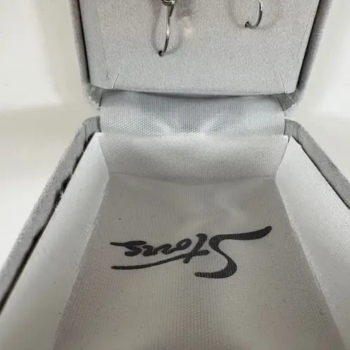 Wild Pearle Stours Abalone Shell Wing Earrings Hypoallergenic Posts Iridescent Silver