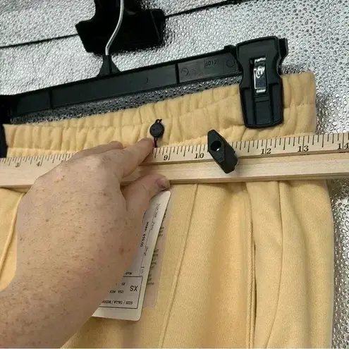 NWT Nocturne Women’s Tapered Jogger Pants XS Beige $95 Retail Yellow