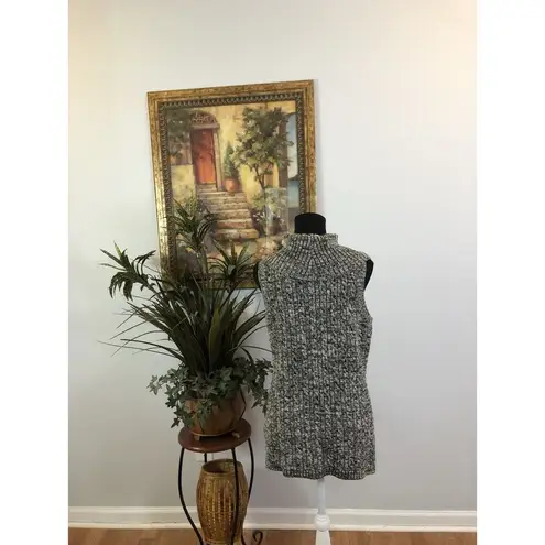 Artisan NY Women Sweater Crew Neck Sleeveless Medium Pullover Y2K Grunge Kurt