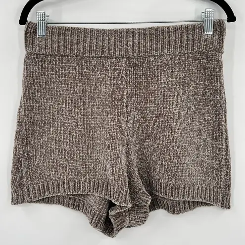 Majorelle REVOLVE Denitza Shorts Chenille High Rise Waisted Fawn Taupe Large