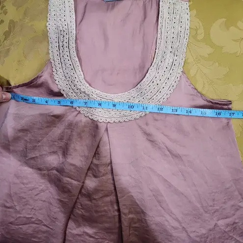 Happening in the present (H.I.P) Dusty Rose Racerback Sleeveless Blouse …