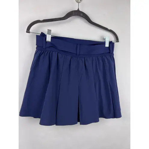 OFFLINE by Aerie Navy Skort with Belt Stretch Athletic Real Good S Blue