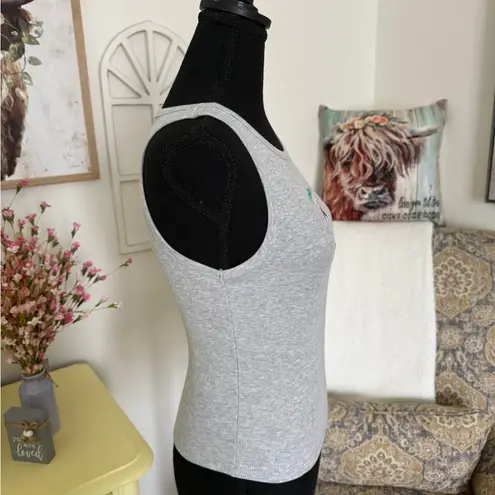 Aeropostale  Hello Kitty Gray Fitted Graphic Tank Top