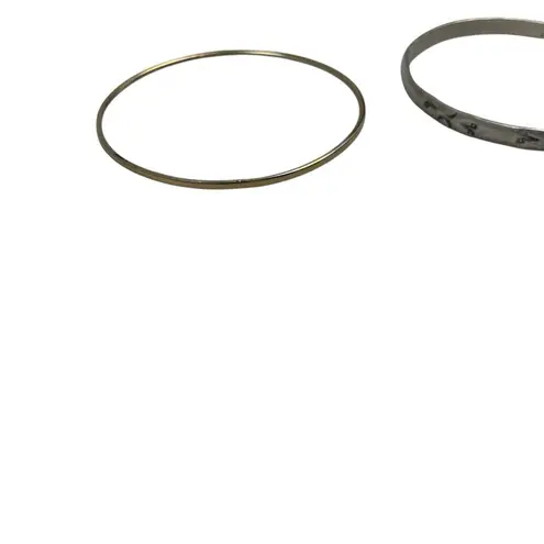 Gold and Silver Tone Bangle Set, trio, feminine, bracelet, casual, dressy, summe Multiple