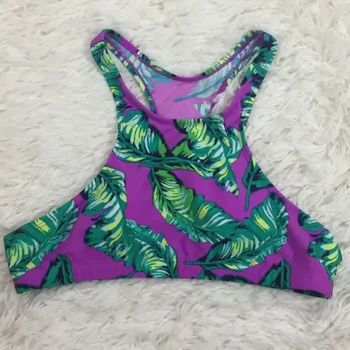 Bongo  Purple Bikini Top Medium