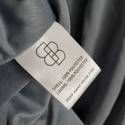 Baltic Born Dusty Blue Sonia Off Shoulder Maxi Dress