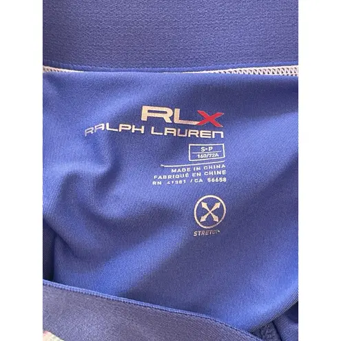 RLX Ralph Lauren Seersucker Skirt Skort Women Small Stripe Pocket Lined Green