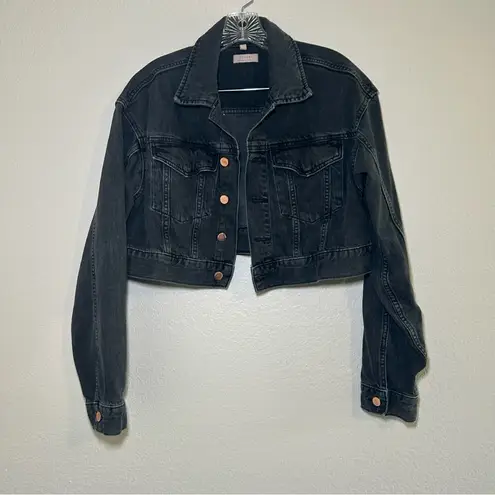 DL1961 x Marianna Hewitt Annie Oversized Crop Jacket black women’s small country