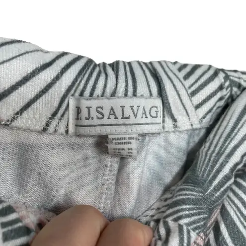 P.J. Salvage Women’s Geo Palm Pajama Shorts in Pink Clay Size M