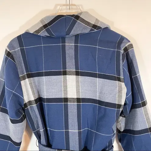 Nordstrom New  Signature Belted Plaid Jacket