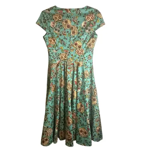 Hell Bunny Sugar Skull Sasha Dress Goth Emo Calavera Day of the Dead