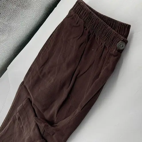 Woman Within NWT brown Woman’s Within size 20WP denim pull on pants