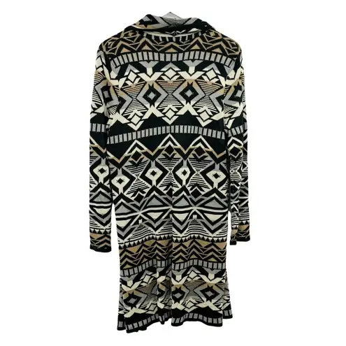 Investments Bohemian Aztec Cardigan Sweater Size Large