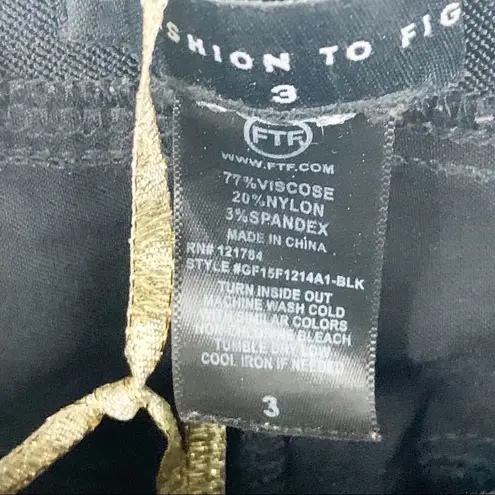 Fashion to figure Plus Size Coated Skinny Pull On Pants Size 3X